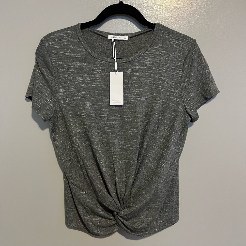 Short sleeve Twist top
